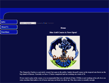 Tablet Screenshot of gargoylesgarden.com
